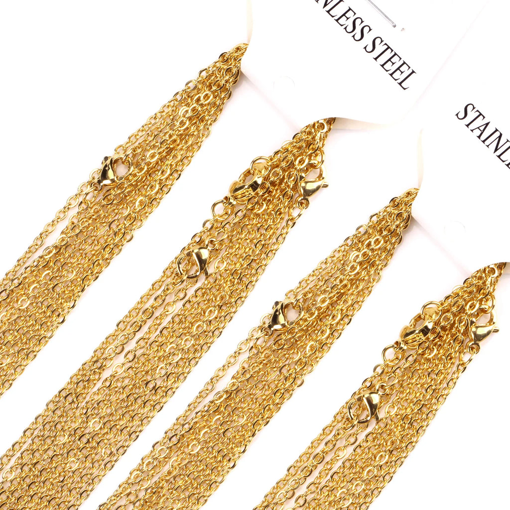 Vela™ Stainless Steel Chain Necklace