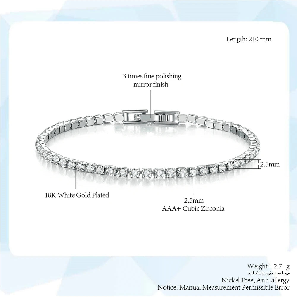 Lunéra Élise Tennis Bracelet
