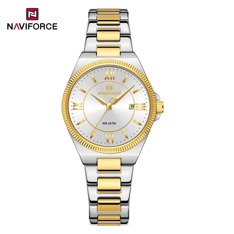 NAVIFORCE NF5073 Elegant Women's Stainless Steel Watch