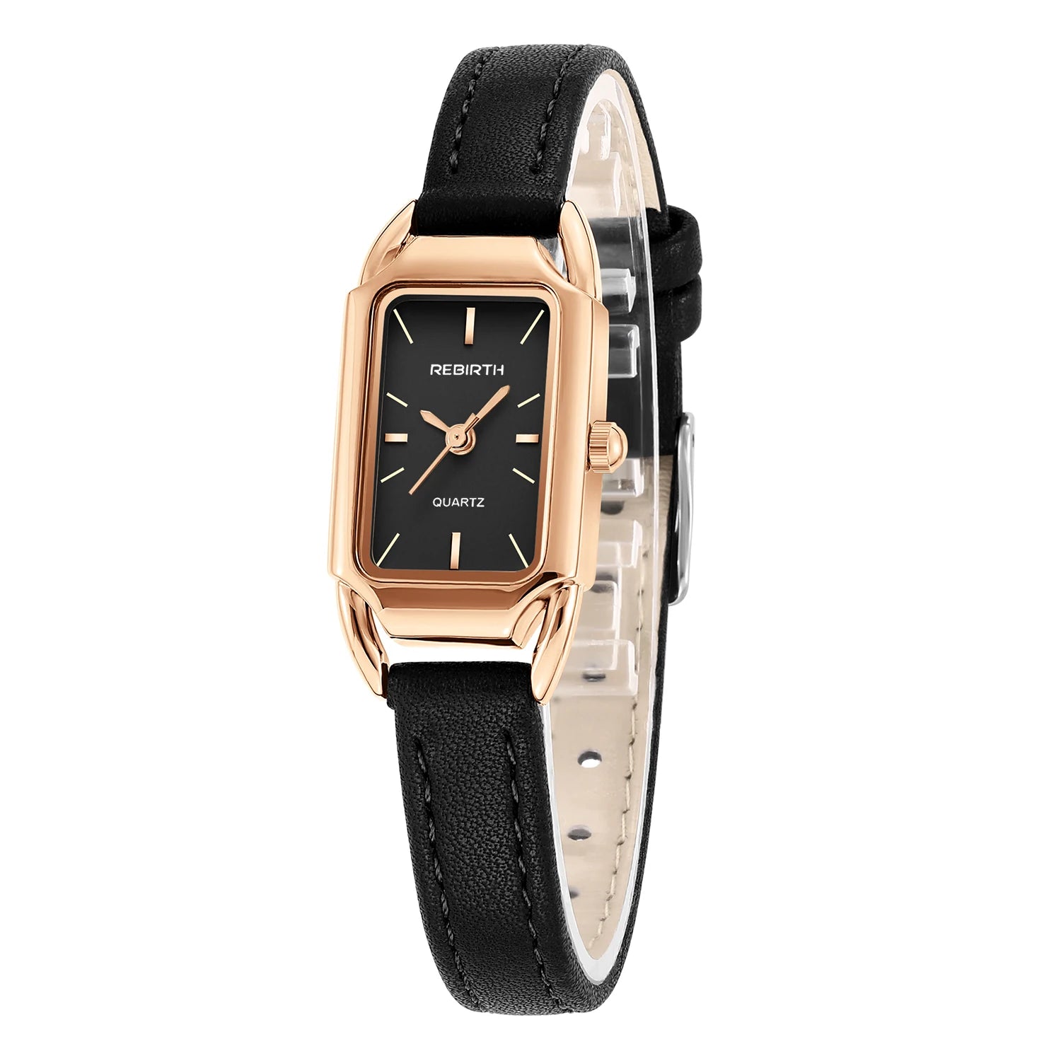 Women's Leather Belt Retro Casual Quartz Watch Is Suitable for Daily Wear