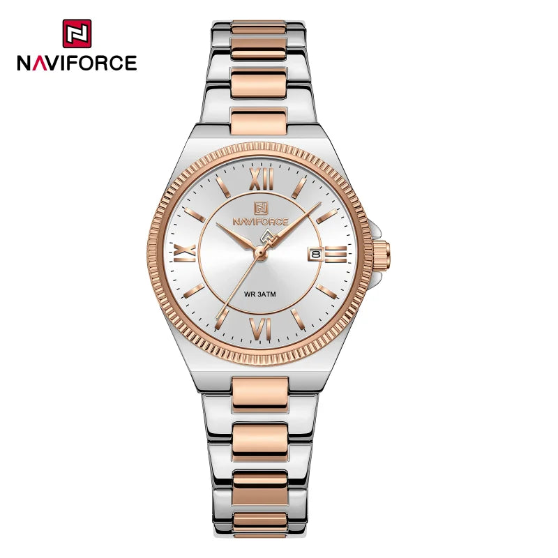 NAVIFORCE NF5073 Elegant Women's Stainless Steel Watch
