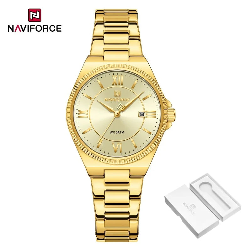 NAVIFORCE NF5073 Elegant Women's Stainless Steel Watch
