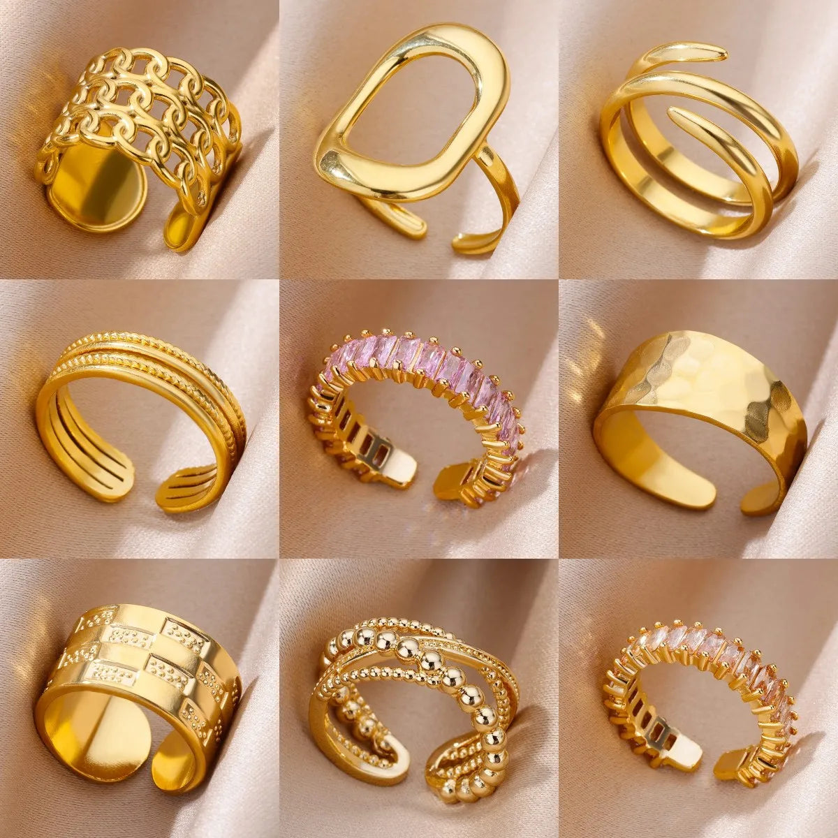 Luna Gold Ring