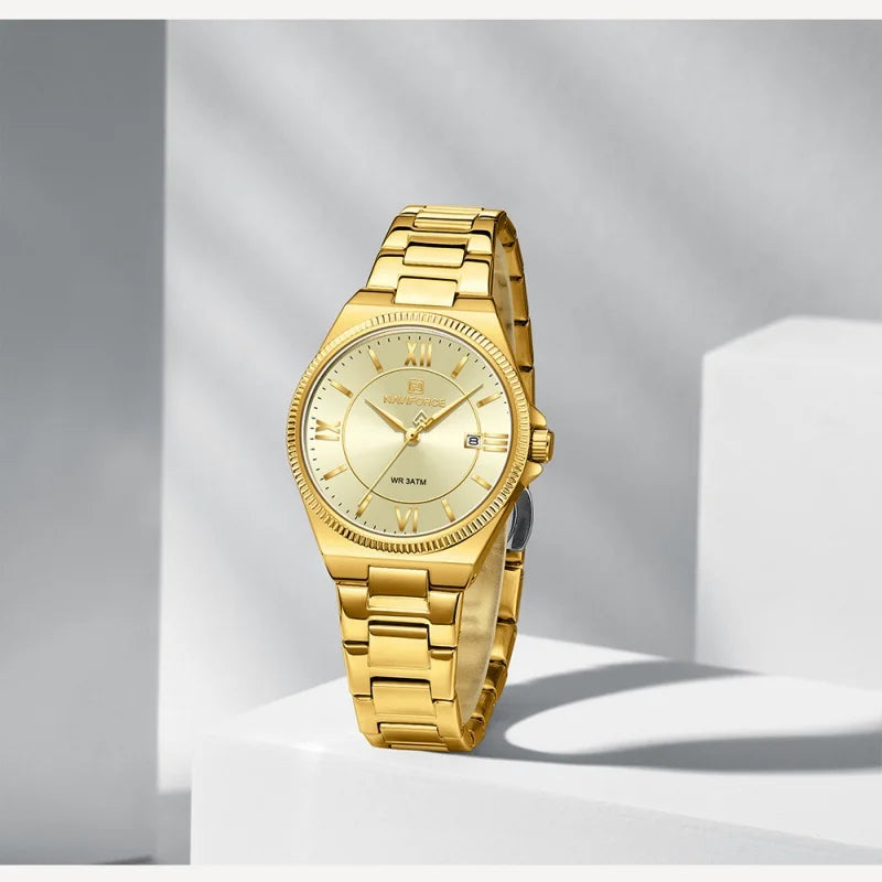 NAVIFORCE NF5073 Elegant Women's Stainless Steel Watch