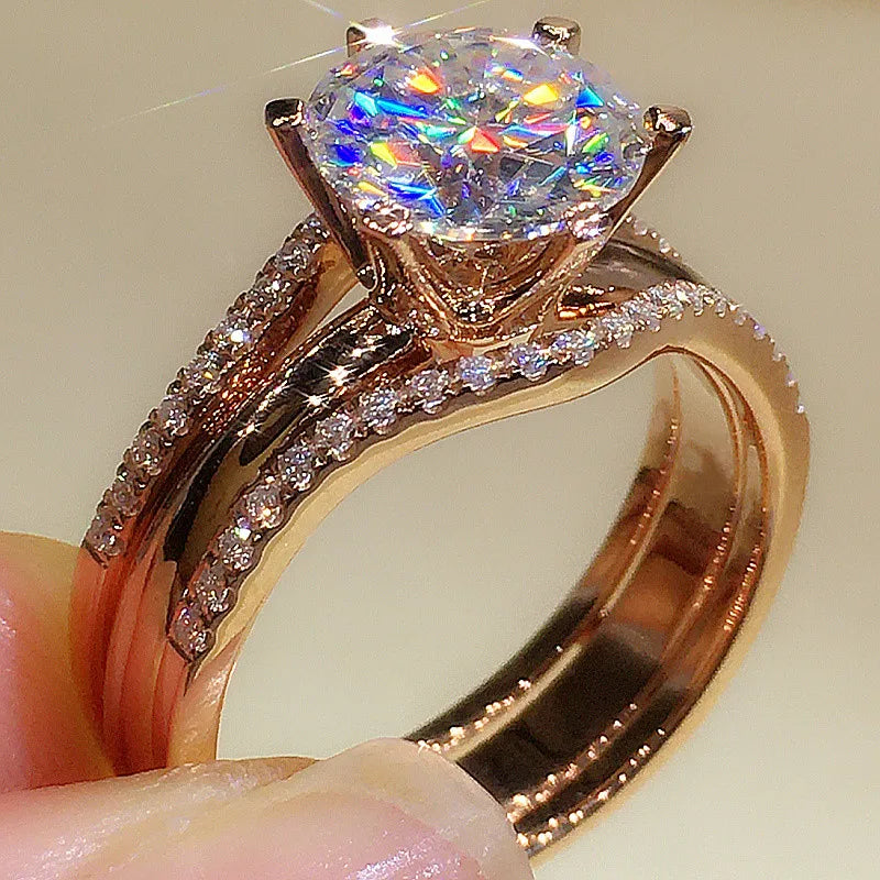 Huitan Radiance CZ Ring