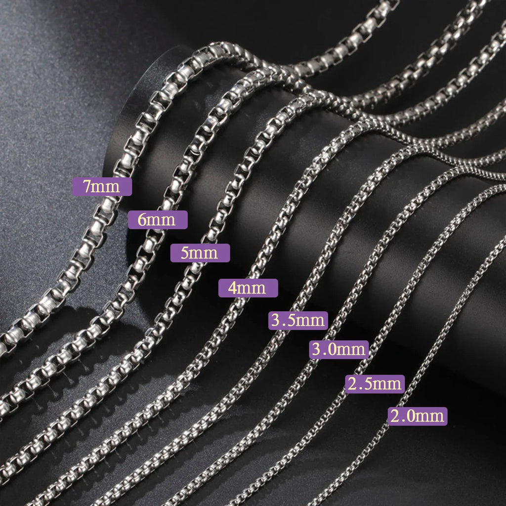 Knox™ Stainless Steel Box Chain
