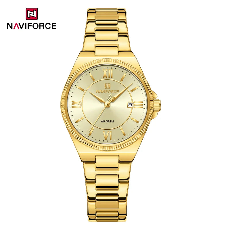 NAVIFORCE NF5073 Elegant Women's Stainless Steel Watch