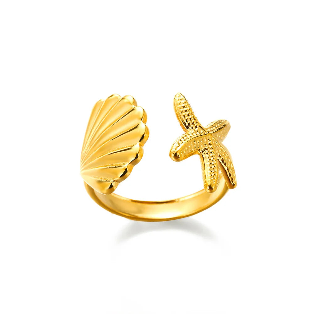 Luna Gold Ring