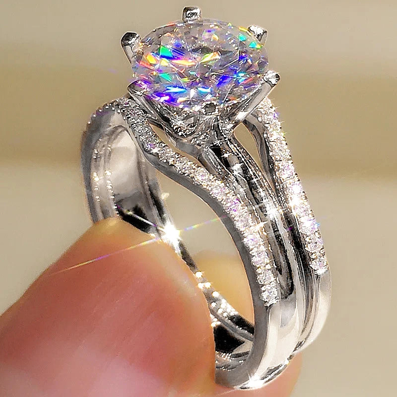 Huitan Radiance CZ Ring