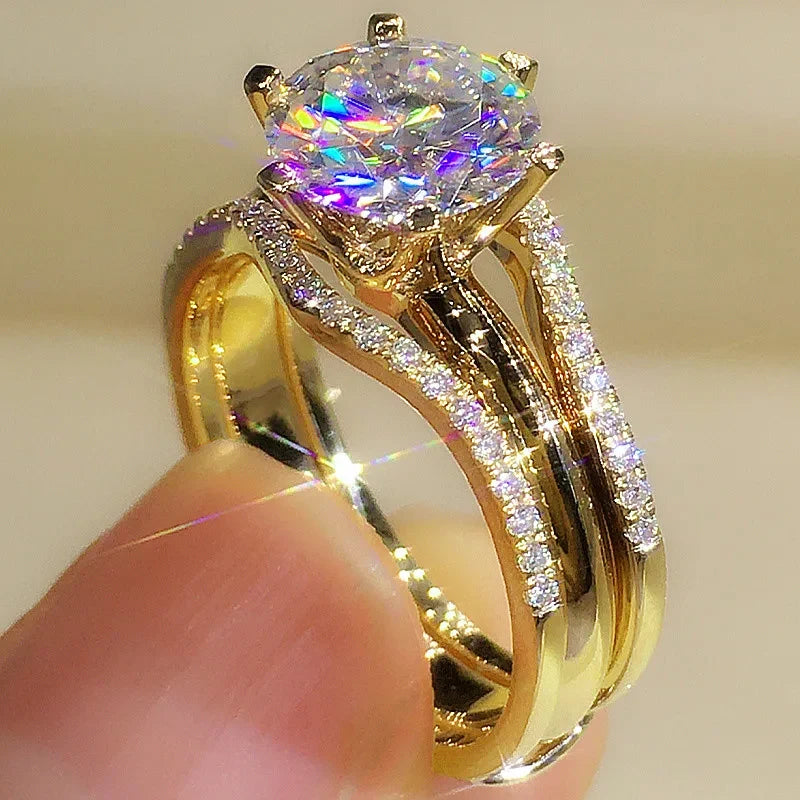 Huitan Radiance CZ Ring