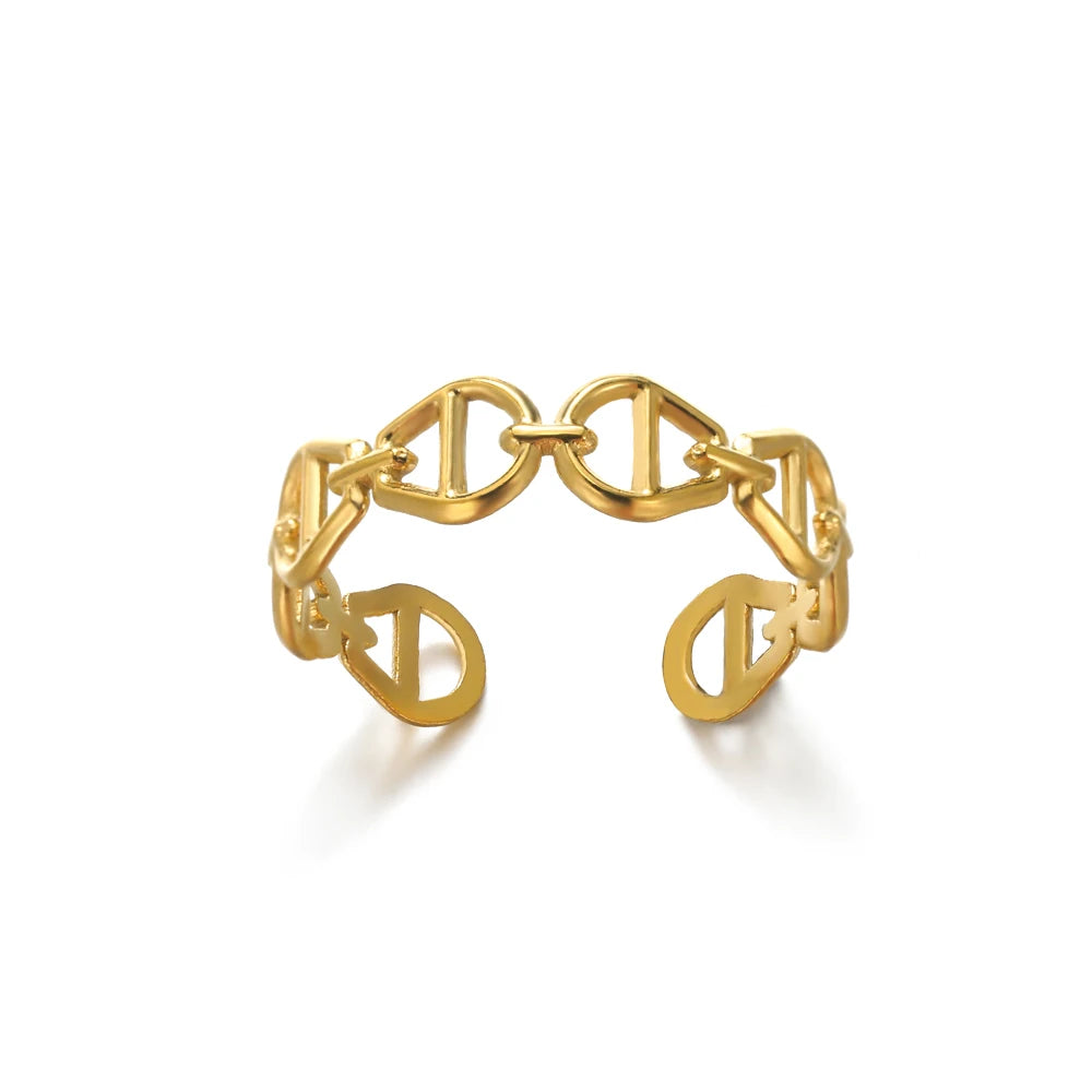 Luna Gold Ring