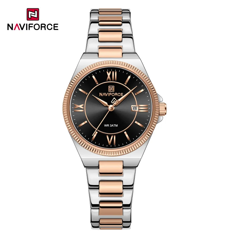 NAVIFORCE NF5073 Elegant Women's Stainless Steel Watch