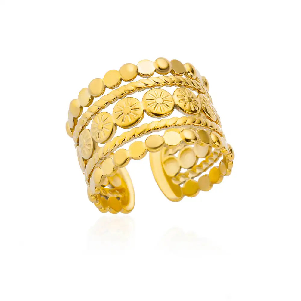 Luna Gold Ring