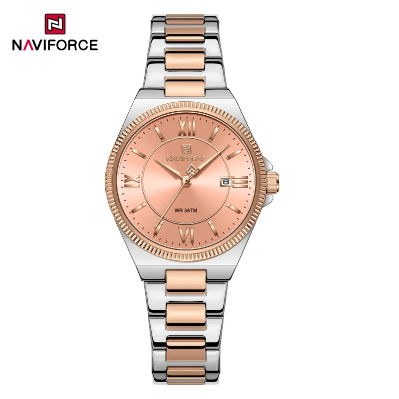 NAVIFORCE NF5073 Elegant Women's Stainless Steel Watch