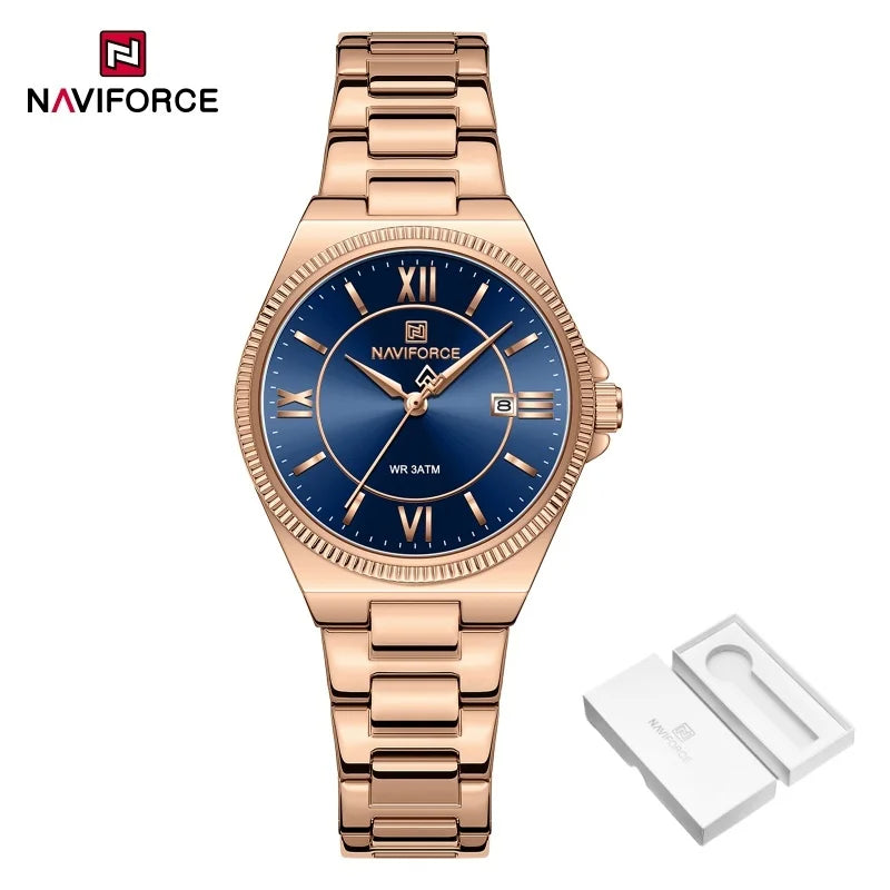 NAVIFORCE NF5073 Elegant Women's Stainless Steel Watch