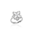 Lunéra Clover Heart Spinner Ring
