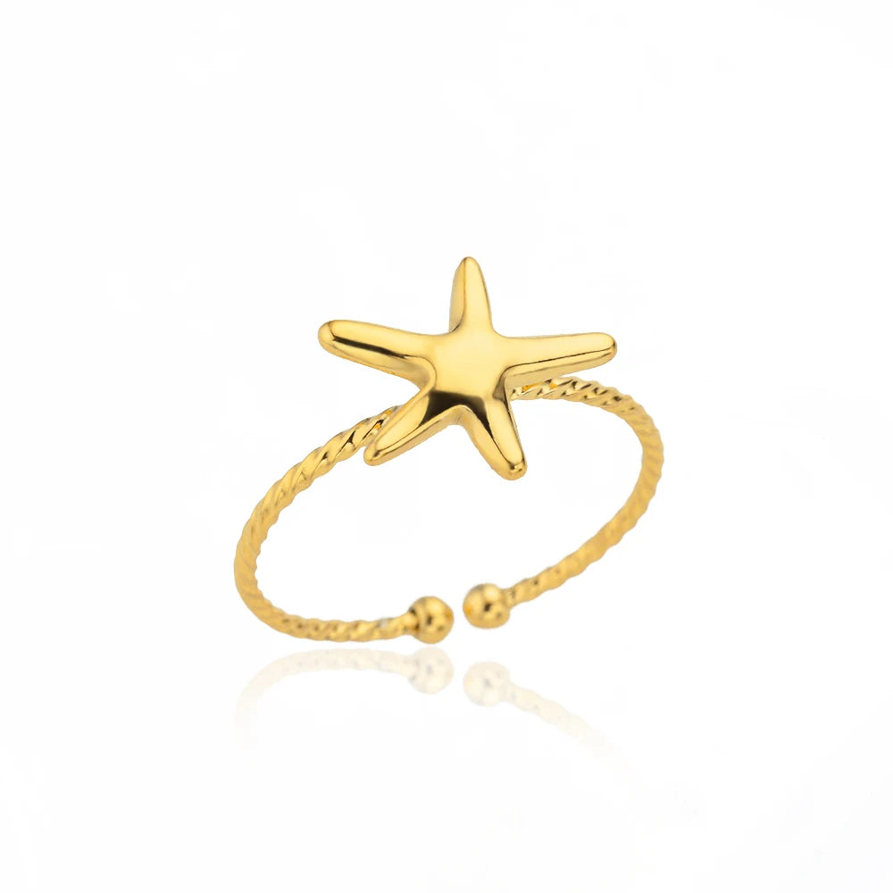 Luna Gold Ring