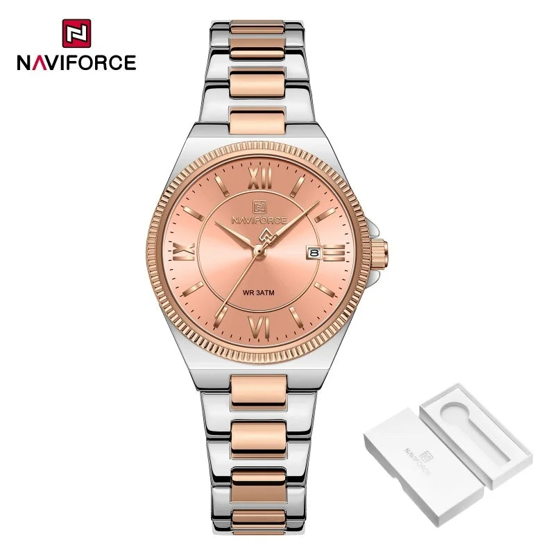NAVIFORCE NF5073 Elegant Women's Stainless Steel Watch