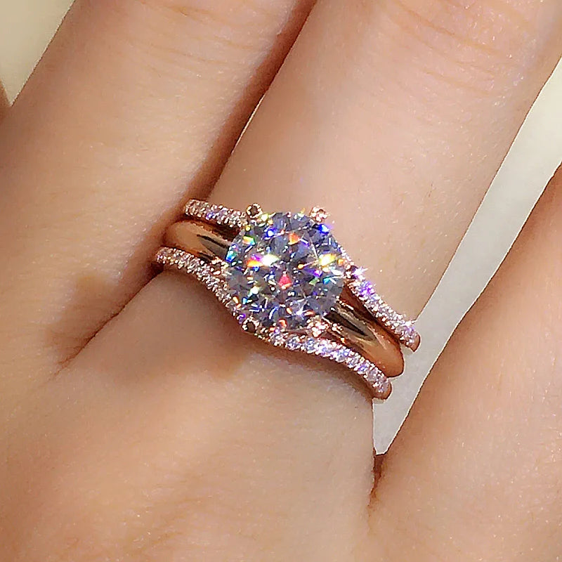 Huitan Radiance CZ Ring