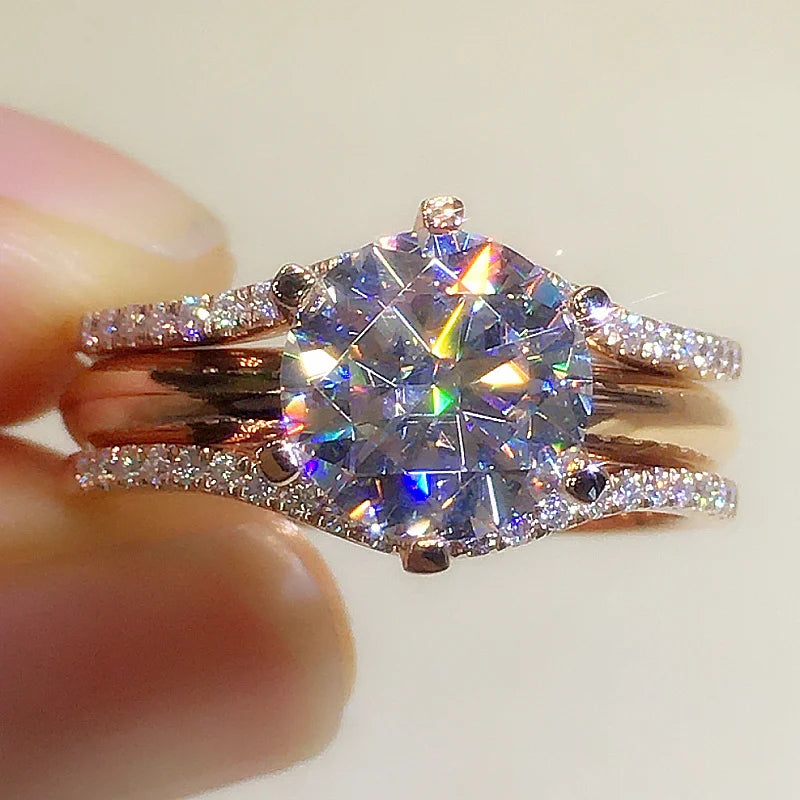 Huitan Radiance CZ Ring