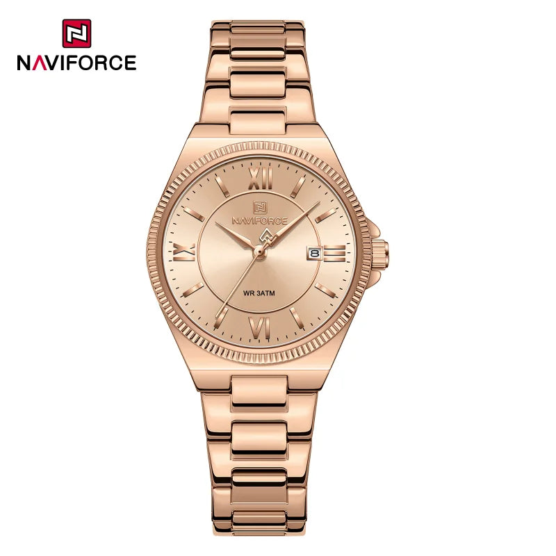 NAVIFORCE NF5073 Elegant Women's Stainless Steel Watch