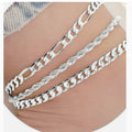 ZHIXUN Layered Snake Anklet Set