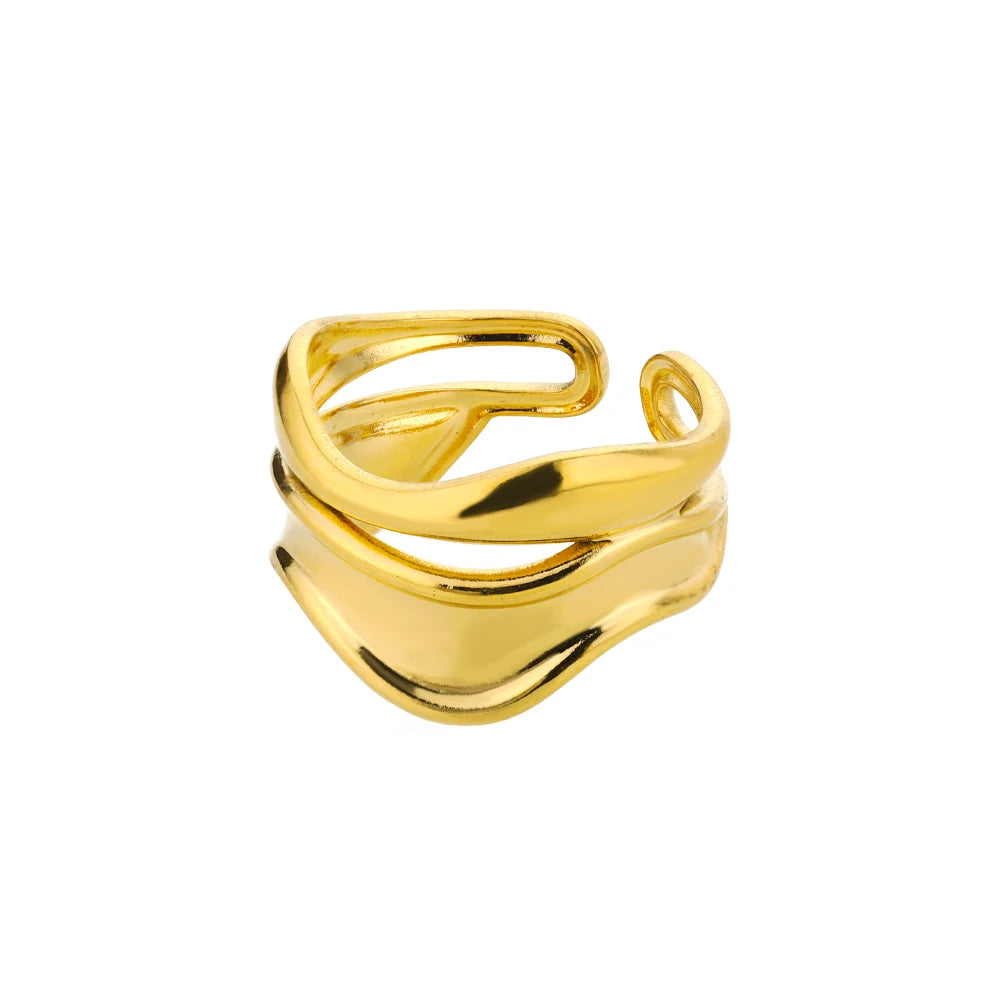 Luna Gold Ring