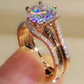 Huitan Radiance CZ Ring