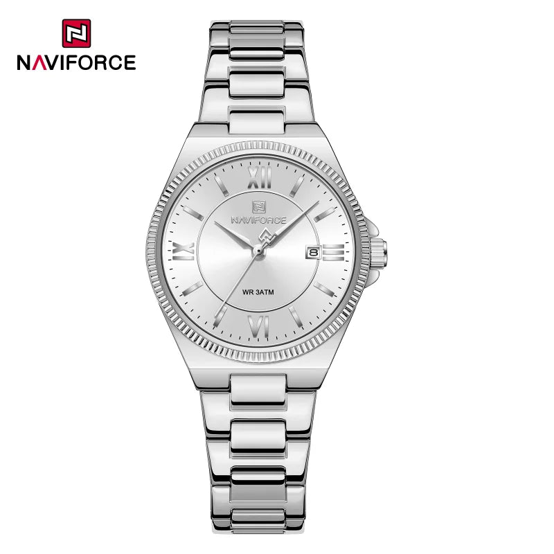 NAVIFORCE NF5073 Elegant Women's Stainless Steel Watch